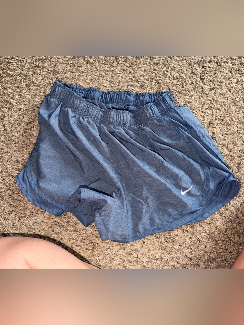 Nike Women's Navy Athletic Running Shorts